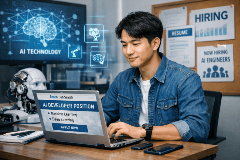 AI 개발자 구직 활동 중