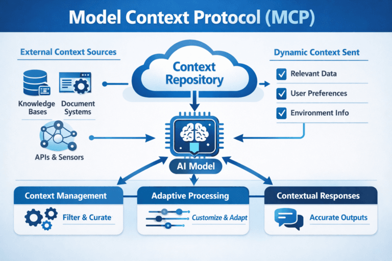 모델 컨텍스트 프로토콜 (MCP) 인포그래픽